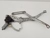 Front window lifting mechanism without motor 