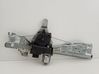 Rear window lifting mechanism without motor 