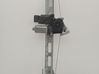 Front window lifting mechanism without motor 