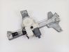 Rear window lifting mechanism without motor 