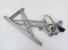 Front window lifting mechanism without motor 