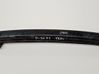 Rear bumper support beam 