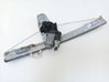 Rear window lifting mechanism without motor 