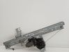Front window lifting mechanism without motor 