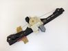 Rear window lifting mechanism without motor 