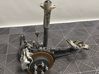 Rear wheel hub spindle/knuckle 