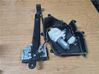Rear window lifting mechanism without motor 