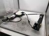 Front window lifting mechanism without motor 