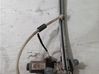 Rear door window regulator with motor 