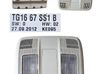 Front seat light TG1667SS1B