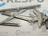 Front door manual window regulator 8353063J00