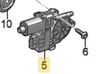 Fensterhebermotor Tür vorne 5Q0959801B
