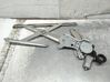 Front door manual window regulator 