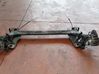 Rear axle beam with reductor 