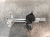 Rear window lifting mechanism without motor 