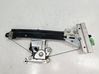 Rear window lifting mechanism without motor 