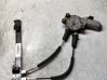 Rear door window regulator with motor 
