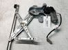 Rear window lifting mechanism without motor 400344B