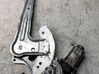 Rear window lifting mechanism without motor 400588T5