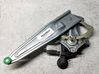 Rear door window regulator with motor 