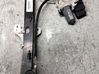 Rear window lifting mechanism without motor 