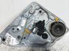 Rear window lifting mechanism without motor 