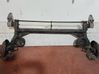 Rear axle beam with reductor 