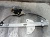 Rear window lifting mechanism without motor 