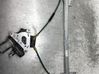 Rear door window regulator with motor 1494840080
