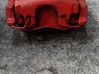 Brake caliper pad carrier rear 