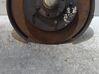 Front wheel hub spindle knuckle 