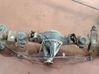Rear axle beam with reductor 