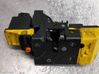 Rear door soft close latching motor 
