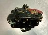 Rear door soft close latching motor 