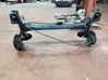 Rear axle beam with reductor 