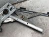 Rear door window regulator with motor 