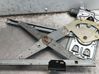 Rear window lifting mechanism without motor 4574106