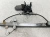 Rear window lifting mechanism without motor 