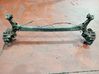 Rear axle beam with reductor 