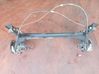 Rear axle beam with reductor 
