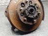 Front wheel hub spindle knuckle 