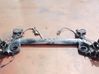 Rear axle beam with reductor 