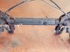 Rear axle beam with reductor 