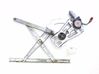 Front door window regulator with motor 