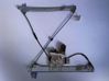 Front door window regulator with motor 9222X1