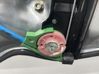 Front door window regulator with motor 46831653