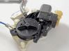 Rear door window regulator with motor 1865722