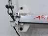 Rear door window regulator with motor 8340217000