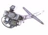 Front door window regulator with motor 