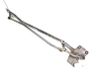 Front wiper linkage and motor 7701202983